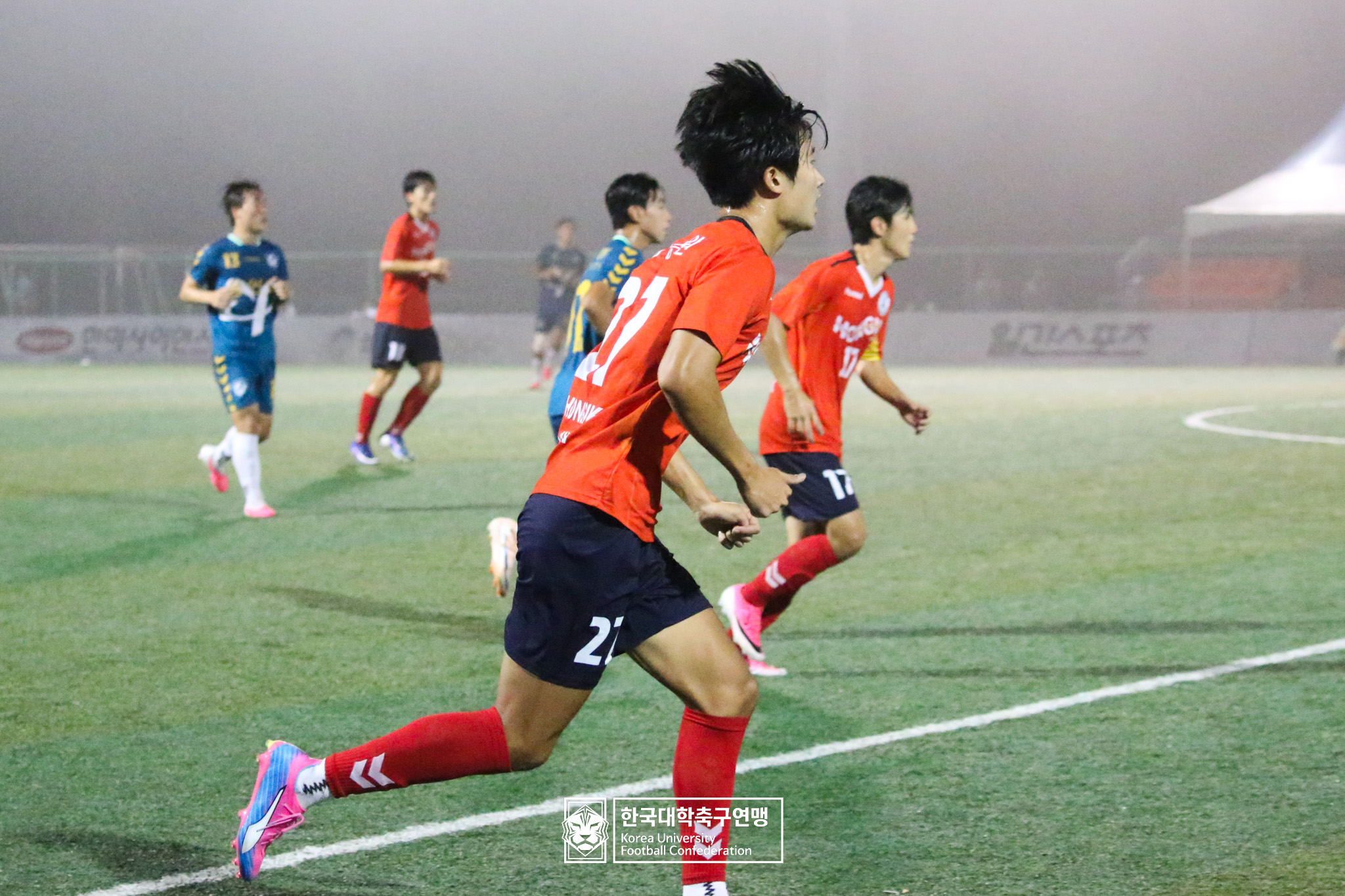 제21회 1·2학년 대학축구연맹전 죽죽장군기 예선 3일차 용인대 vs 홍익대 9