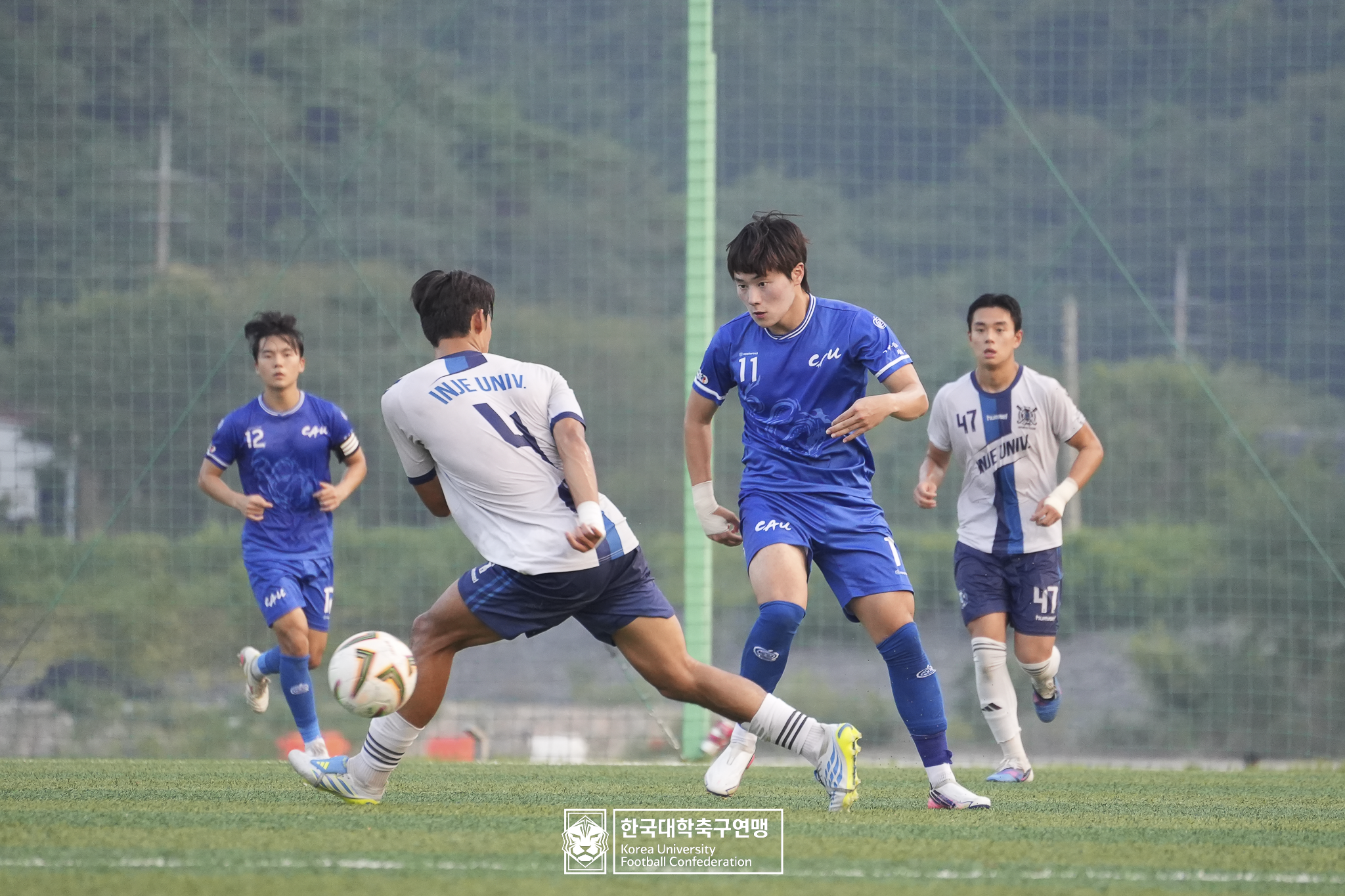 제21회 1·2학년 대학축구연맹전 죽죽장군기 4강 인제대 vs 중앙대 11
