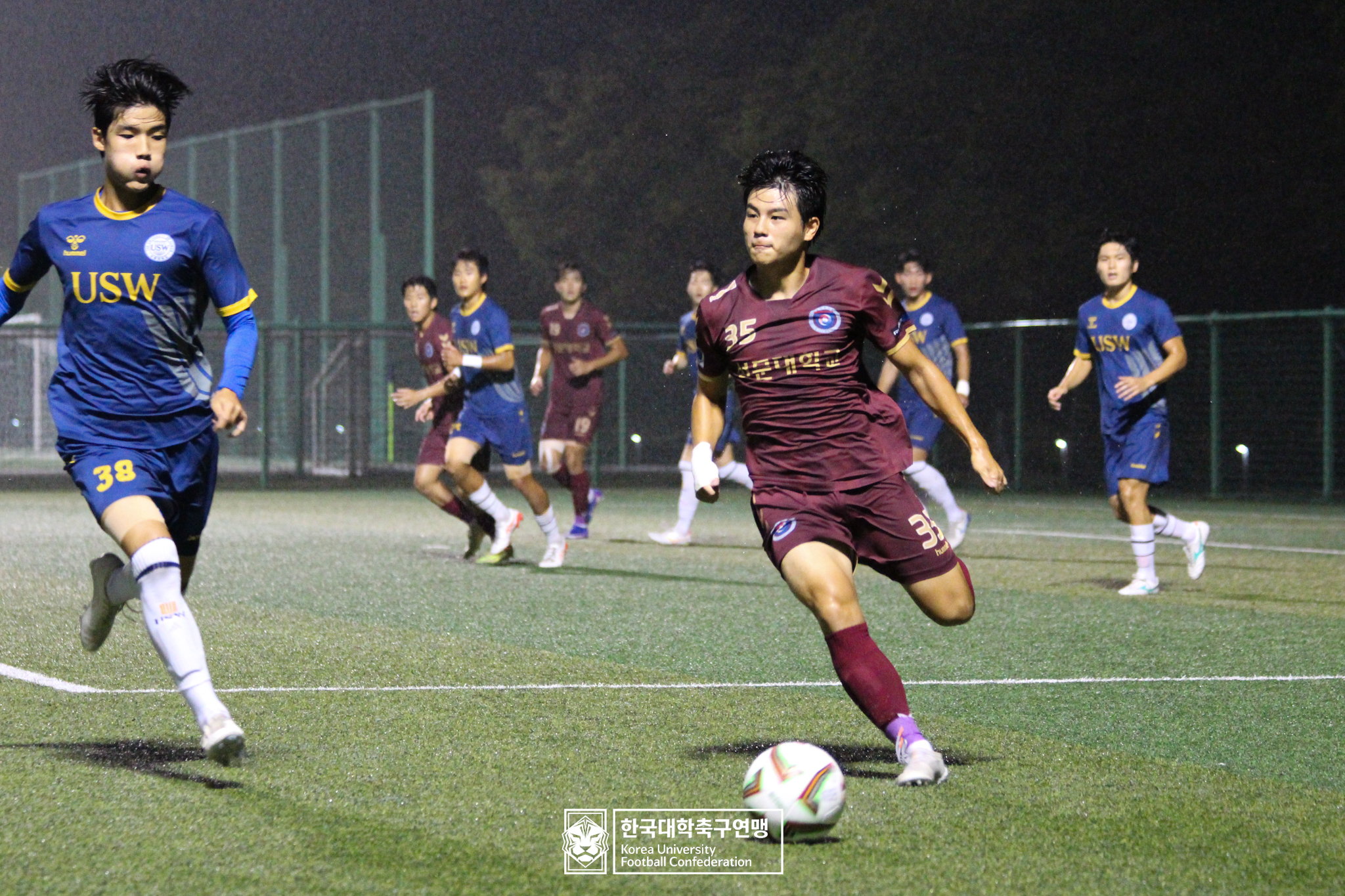 제21회 1·2학년 대학축구연맹전 황가람기 예선 2일차 수원대 vs 선문대 20