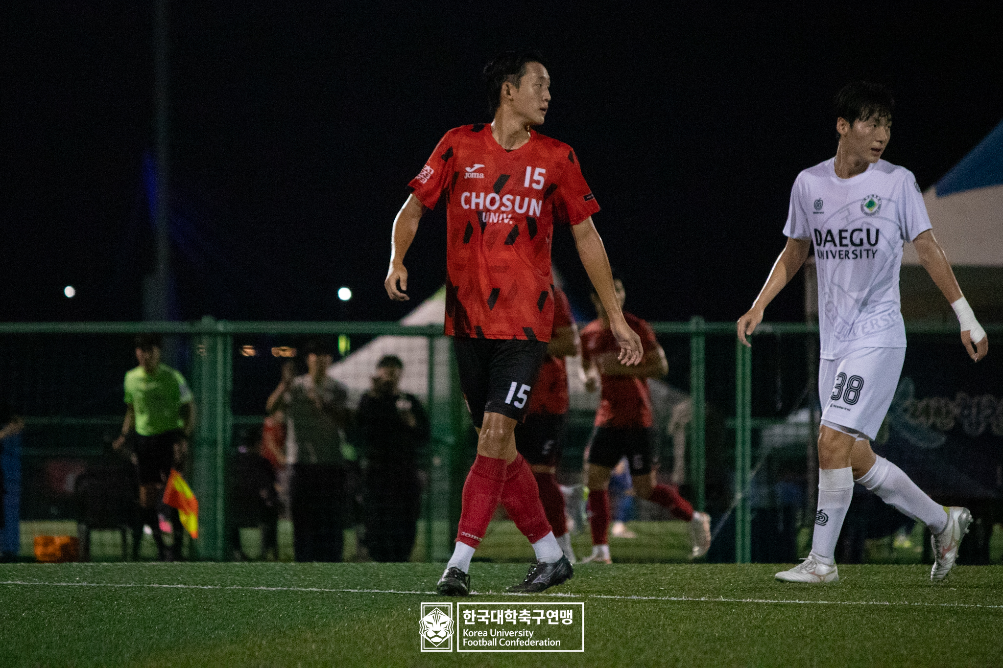 제21회 1·2학년 대학축구연맹전 죽죽장군기 예선 1일차 대구대 vs 조선대 23