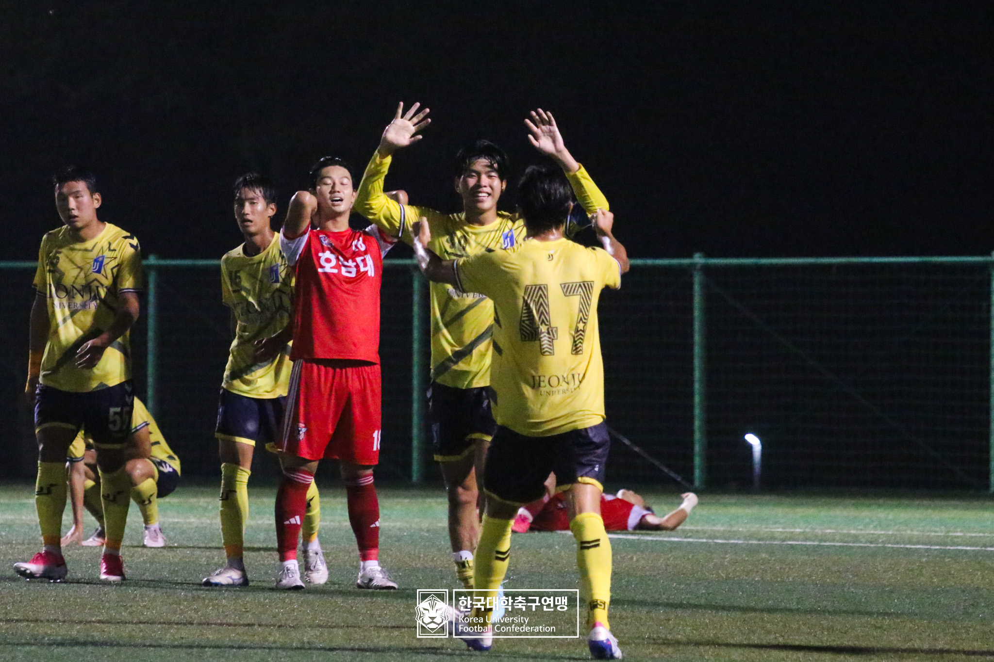 제21회 1·2학년 대학축구연맹전 죽죽장군기 16강 전주대 vs 호남대 10