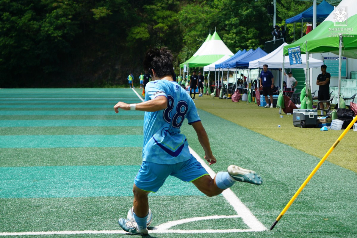 제61회 추계대학축구연맹전 태백산기 16강 경일대-선문대 9