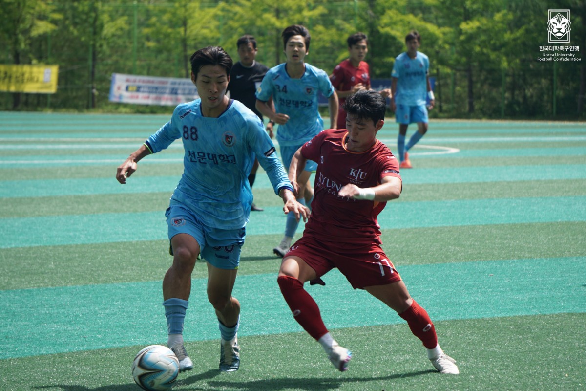 제61회 추계대학축구연맹전 태백산기 16강 경일대-선문대 12