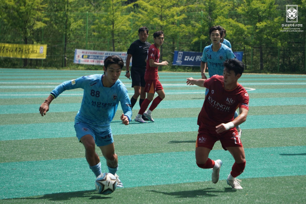 제61회 추계대학축구연맹전 태백산기 16강 경일대-선문대 13