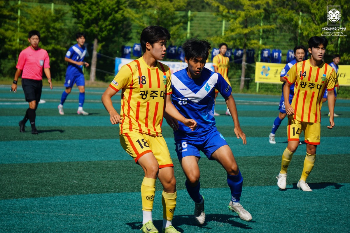 제61회 추계대학축구연맹전 태백산기 16강 숭실대-광주대 14