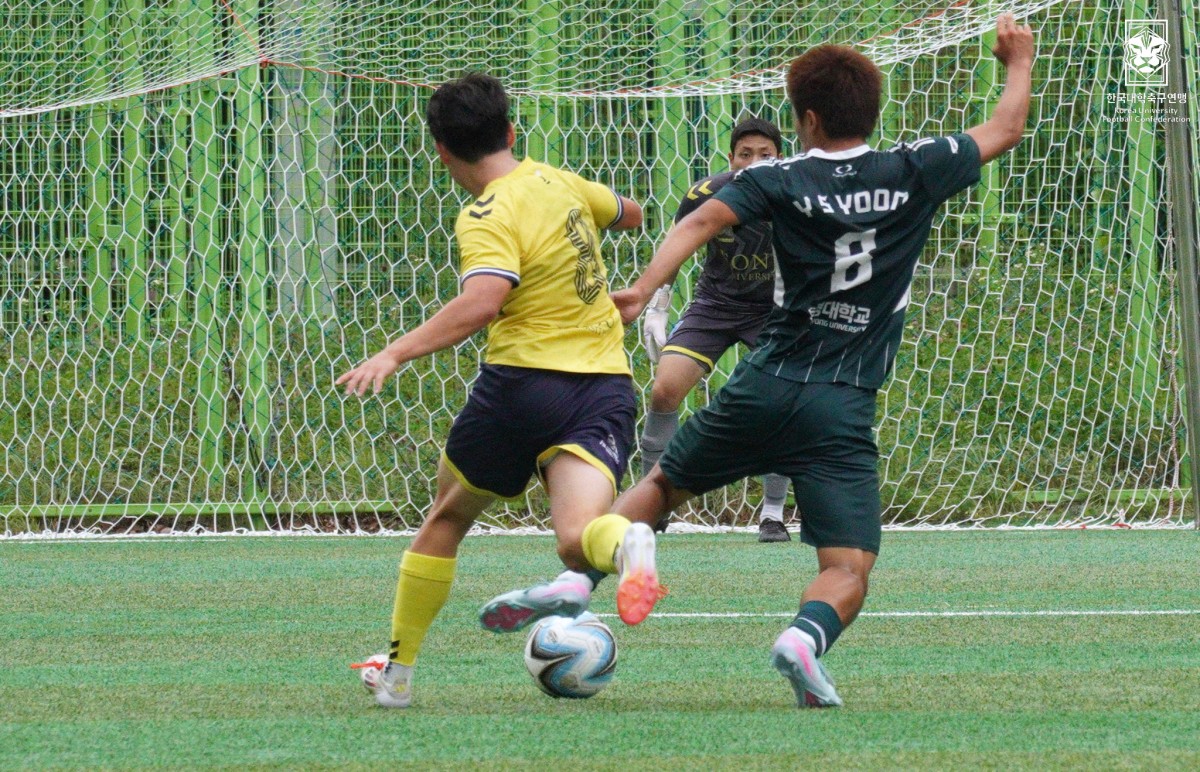 제61회 추계대학축구연맹전 백두대간기 8강 동명대-전주대 12