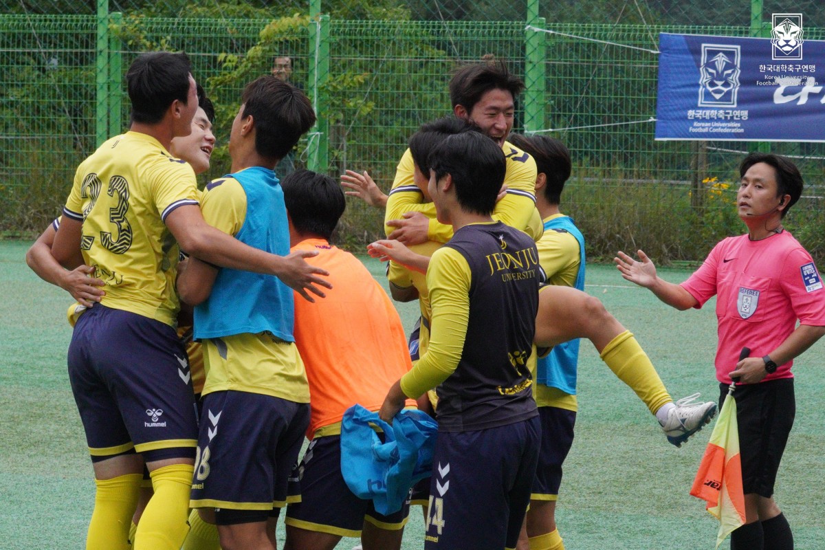 제61회 추계대학축구연맹전 백두대간기 8강 동명대-전주대 13