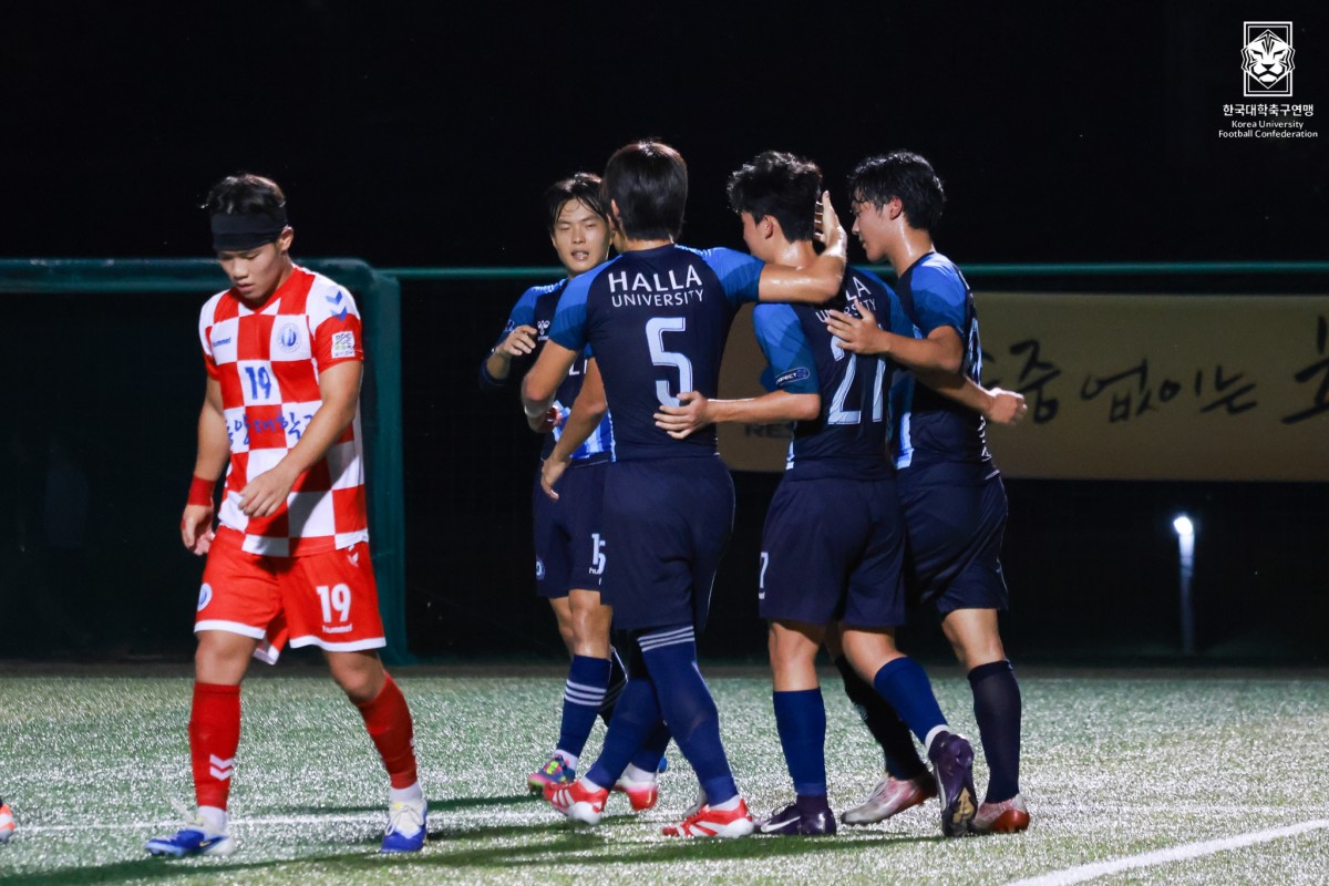 제20회 1,2학년대학축구연맹전 죽죽장군기 16강 한라대-동양대 12