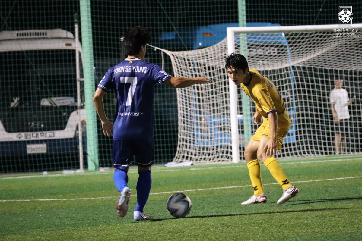 제20회 1,2학년대학축구연맹전 죽죽장군기 16강 아주대-수원대 10