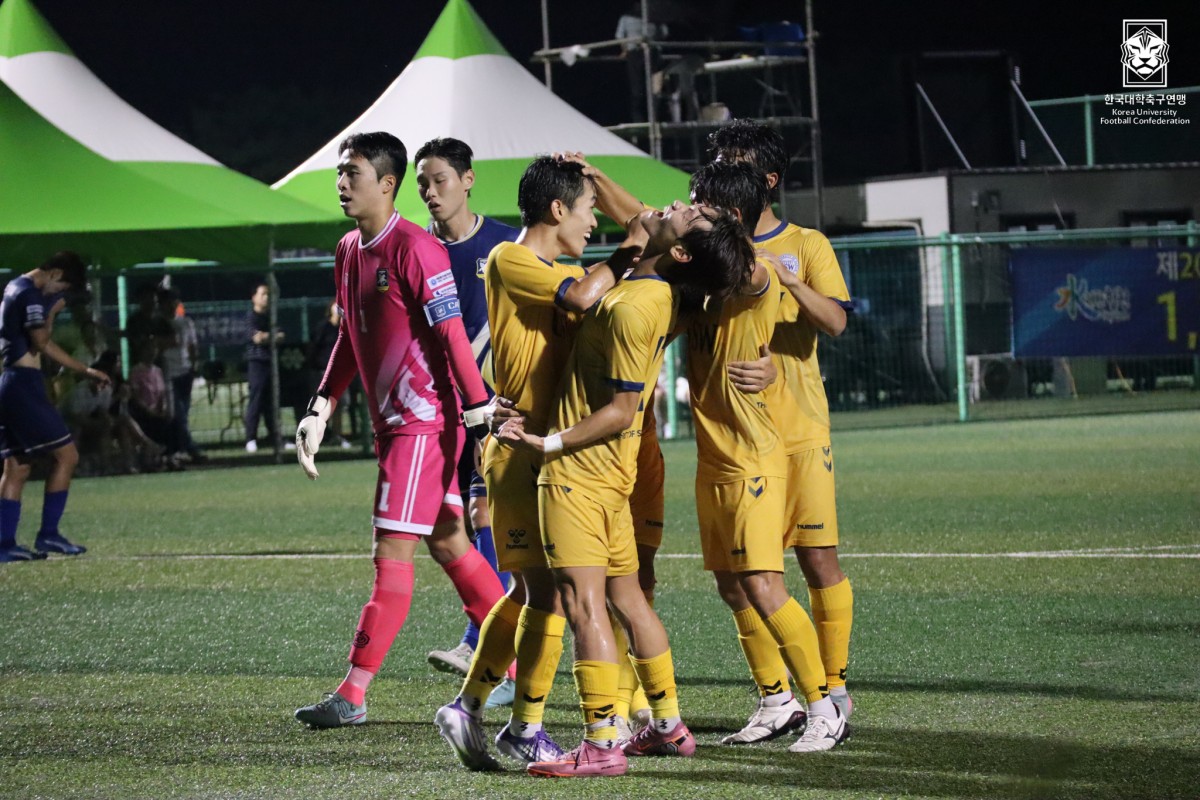 제20회 1,2학년대학축구연맹전 죽죽장군기 16강 아주대-수원대 11