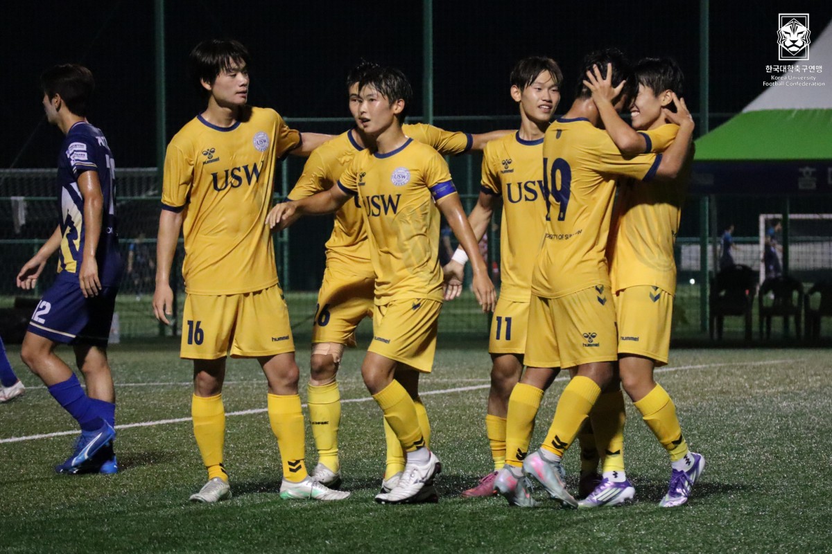 제20회 1,2학년대학축구연맹전 죽죽장군기 16강 아주대-수원대 14