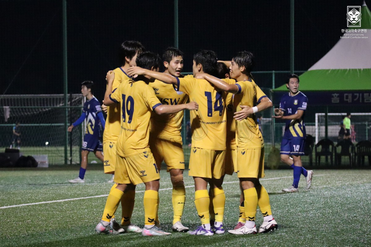 제20회 1,2학년대학축구연맹전 죽죽장군기 16강 아주대-수원대 15