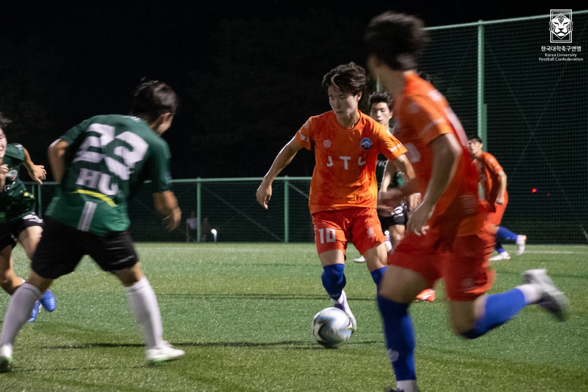 제20회 1,2학년대학축구연맹전 죽죽장군기 16강 제주관광대-호원대 9