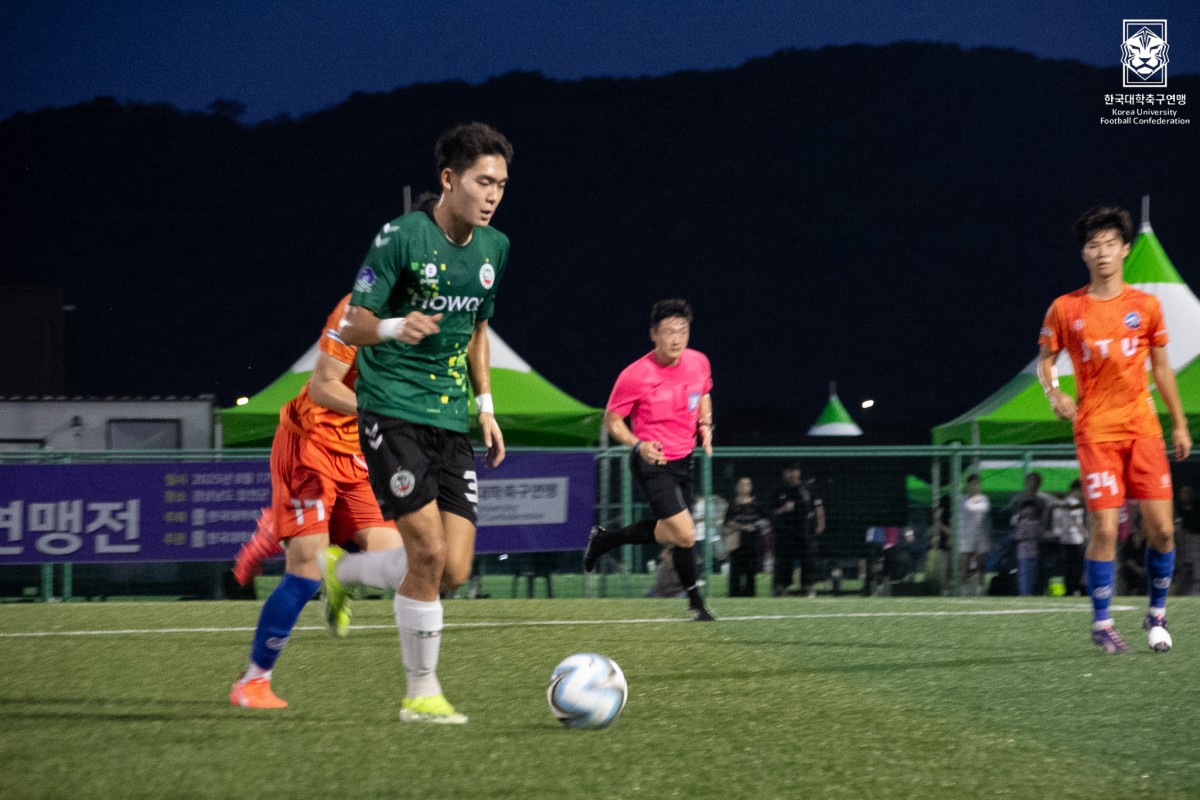 제20회 1,2학년대학축구연맹전 죽죽장군기 16강 제주관광대-호원대 12