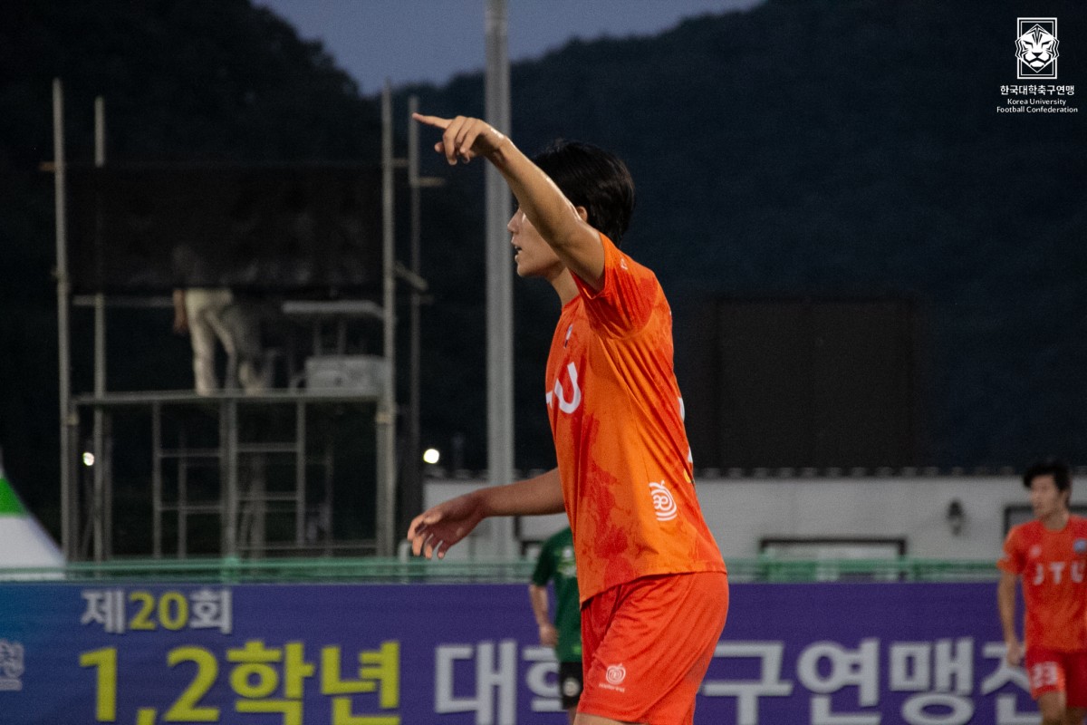 제20회 1,2학년대학축구연맹전 죽죽장군기 16강 제주관광대-호원대 15