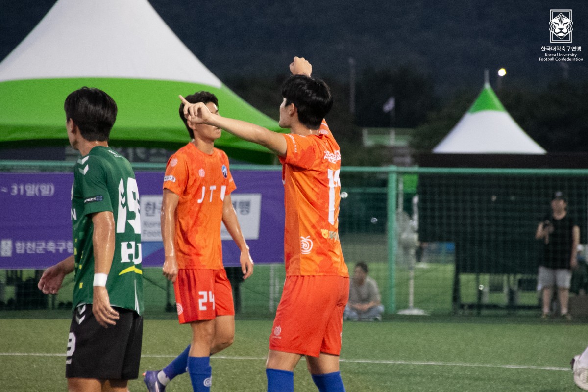 제20회 1,2학년대학축구연맹전 죽죽장군기 16강 제주관광대-호원대 16
