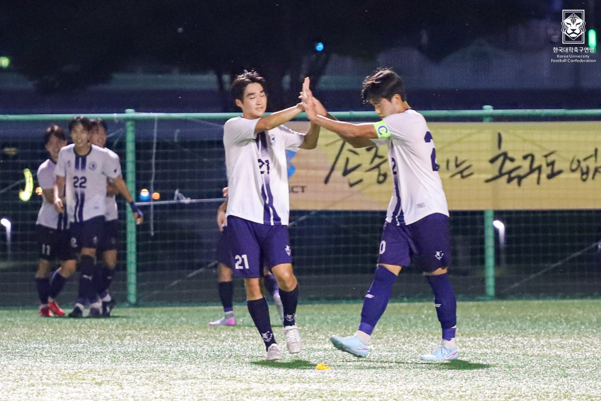 제20회 1,2학년대학축구연맹전 죽죽장군기 16강 송호대-순복음총회 9