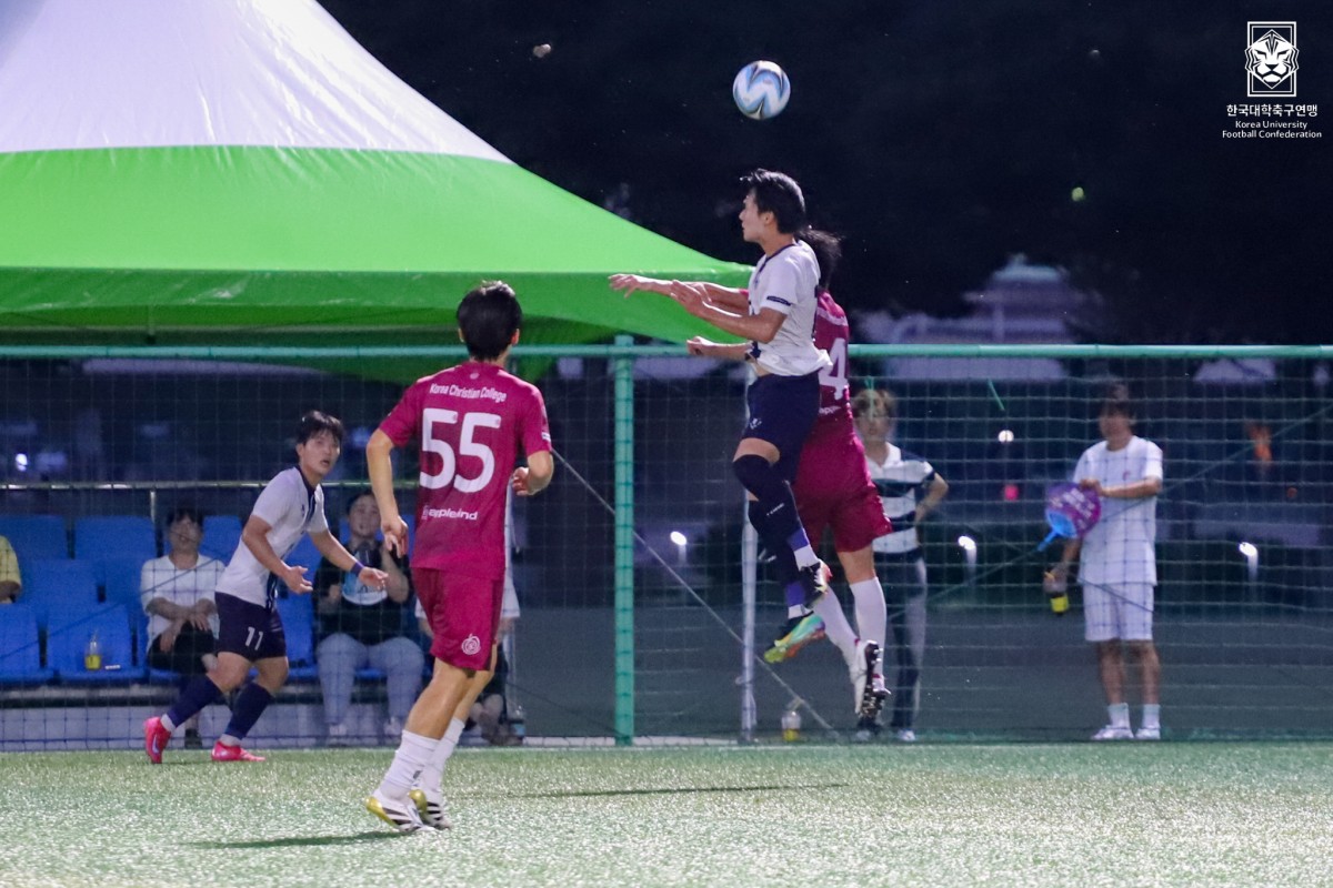 제20회 1,2학년대학축구연맹전 죽죽장군기 16강 송호대-순복음총회 12