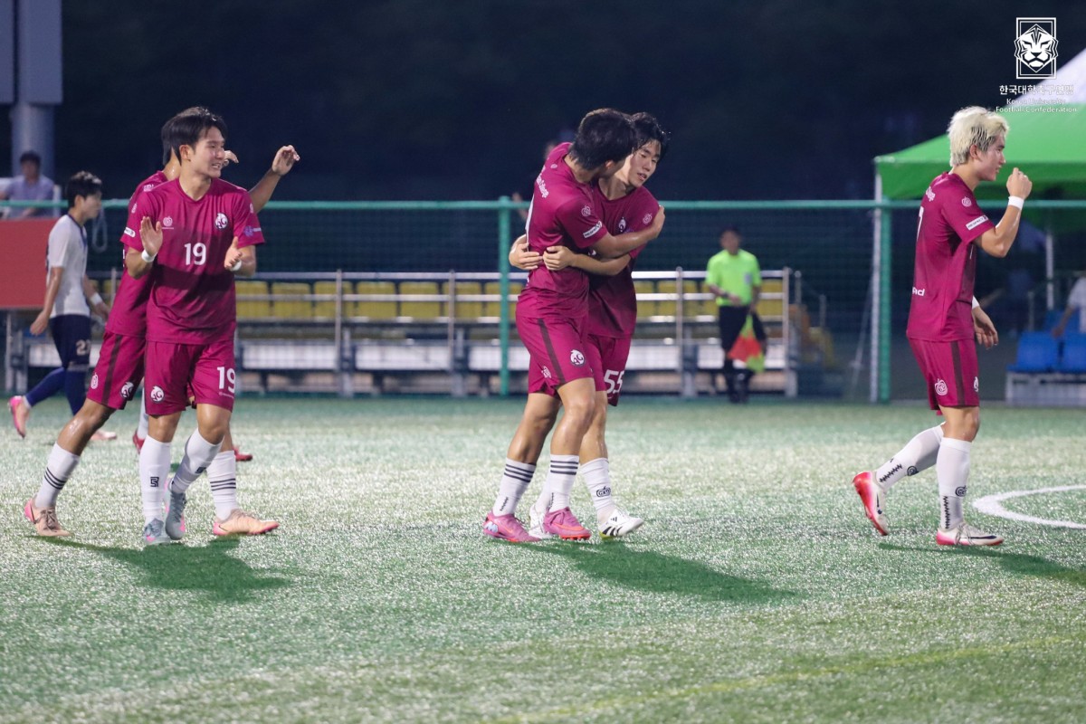 제20회 1,2학년대학축구연맹전 죽죽장군기 16강 송호대-순복음총회 14