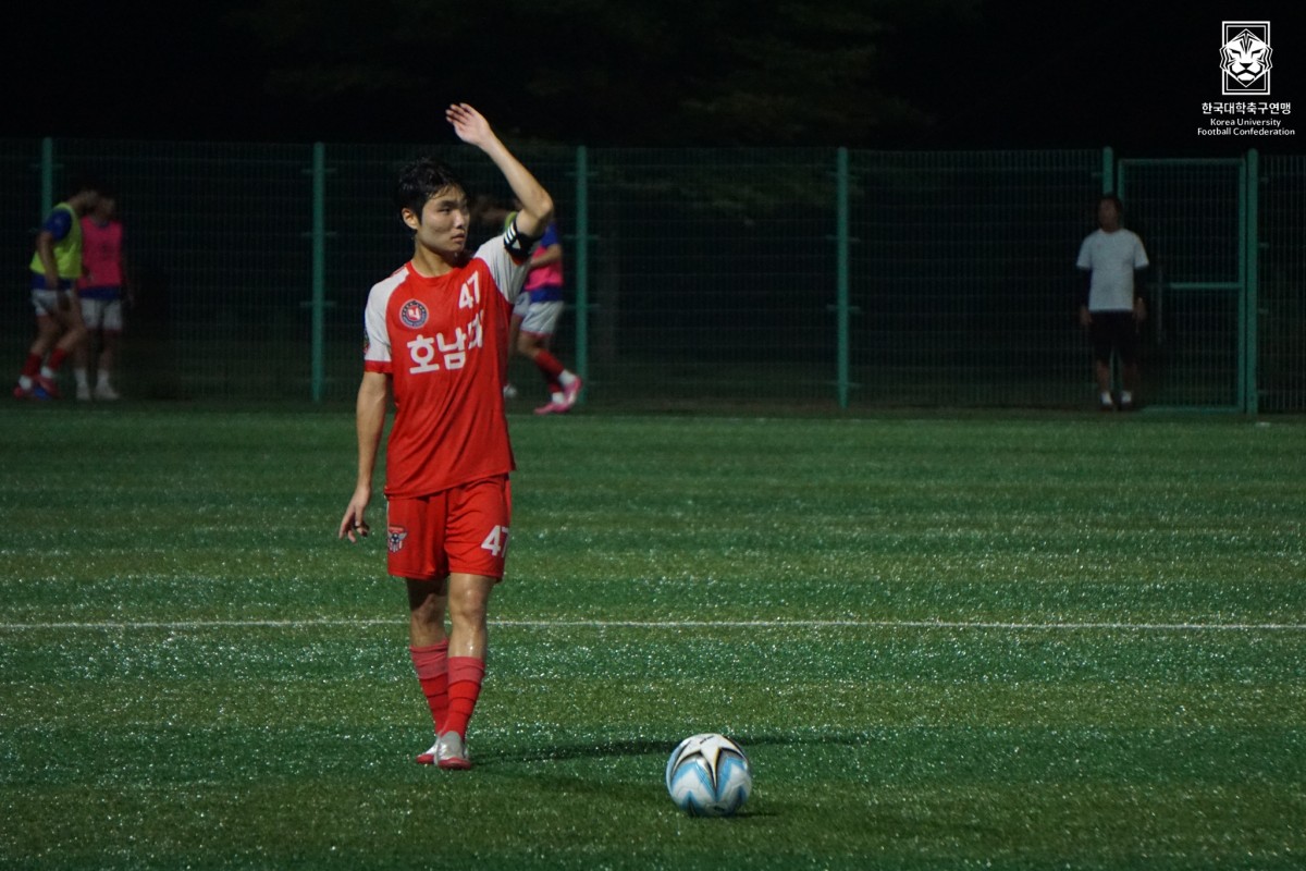 제20회 1,2학년대학축구연맹전 죽죽장군기 16강 호남대-조선대 10