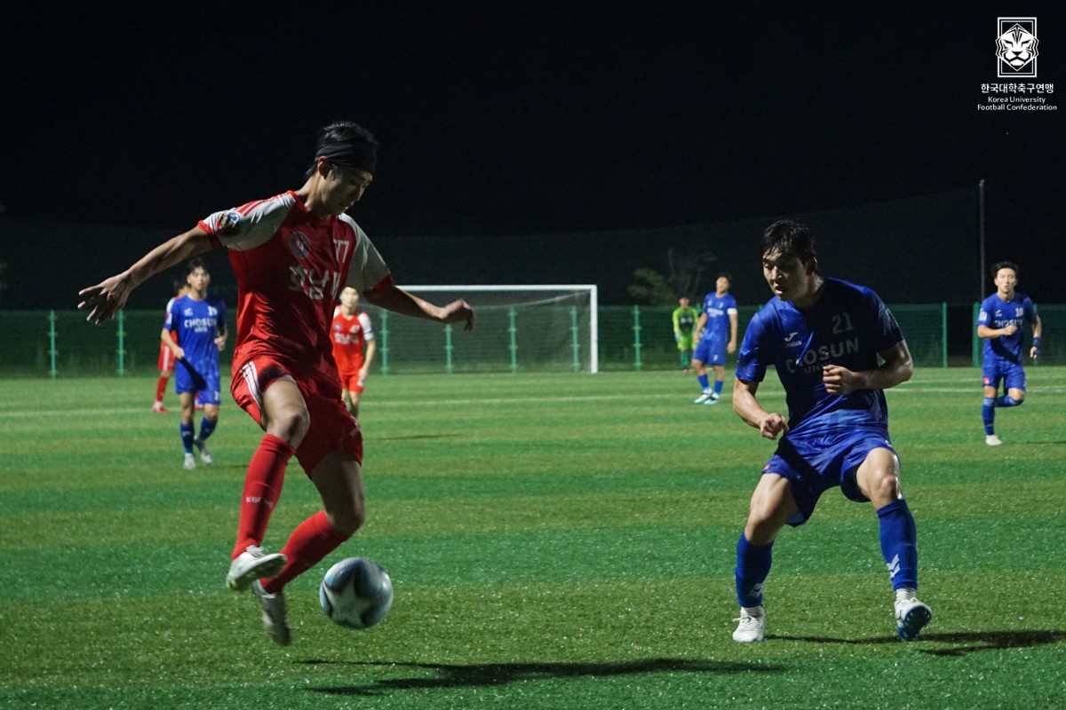 제20회 1,2학년대학축구연맹전 죽죽장군기 16강 호남대-조선대 15