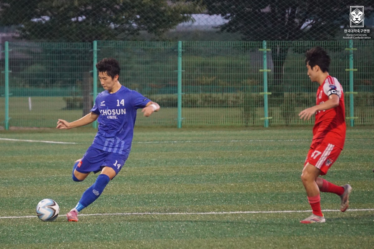제20회 1,2학년대학축구연맹전 죽죽장군기 16강 호남대-조선대 16
