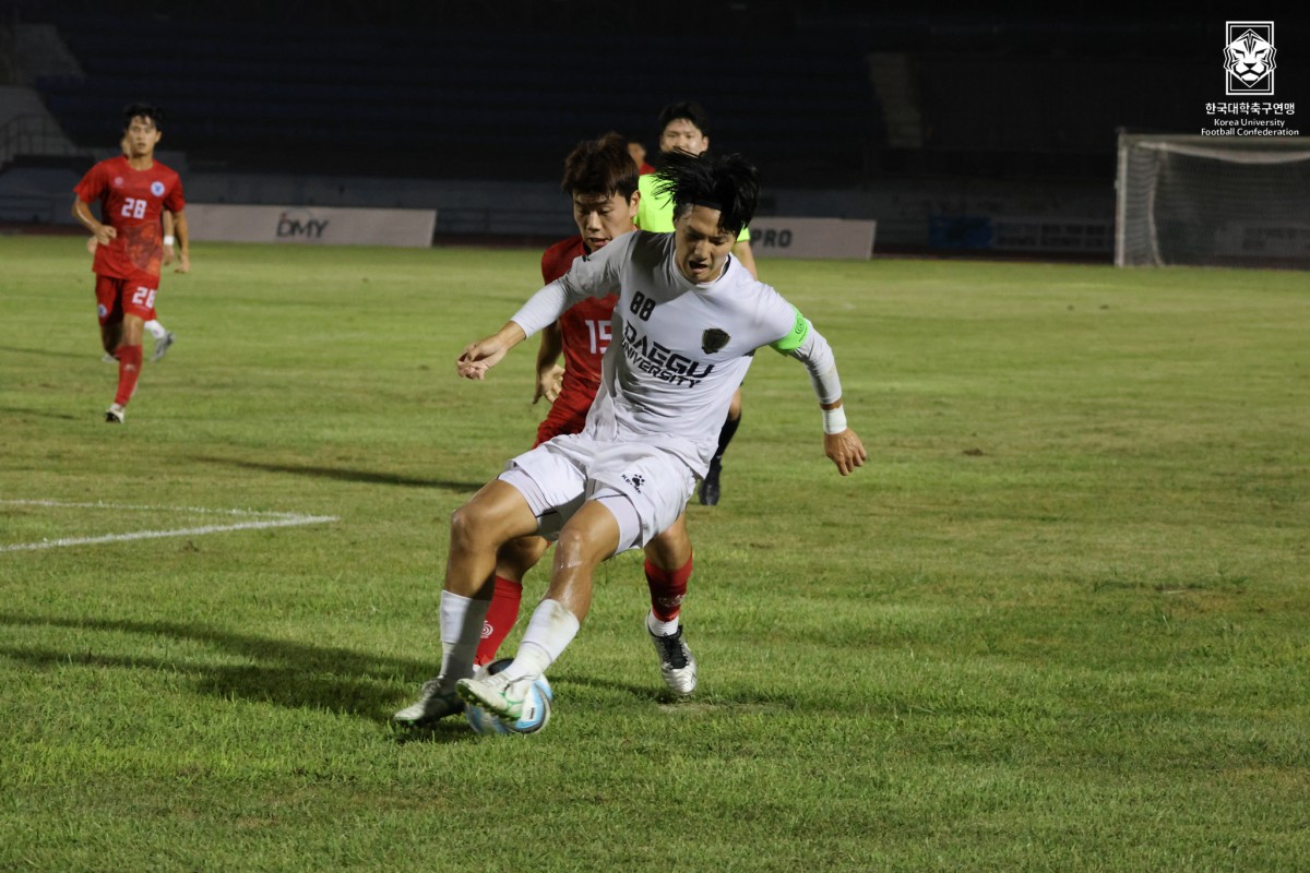제20회 1,2학년대학축구연맹전 황가람기 16강 대구대-배재대 13