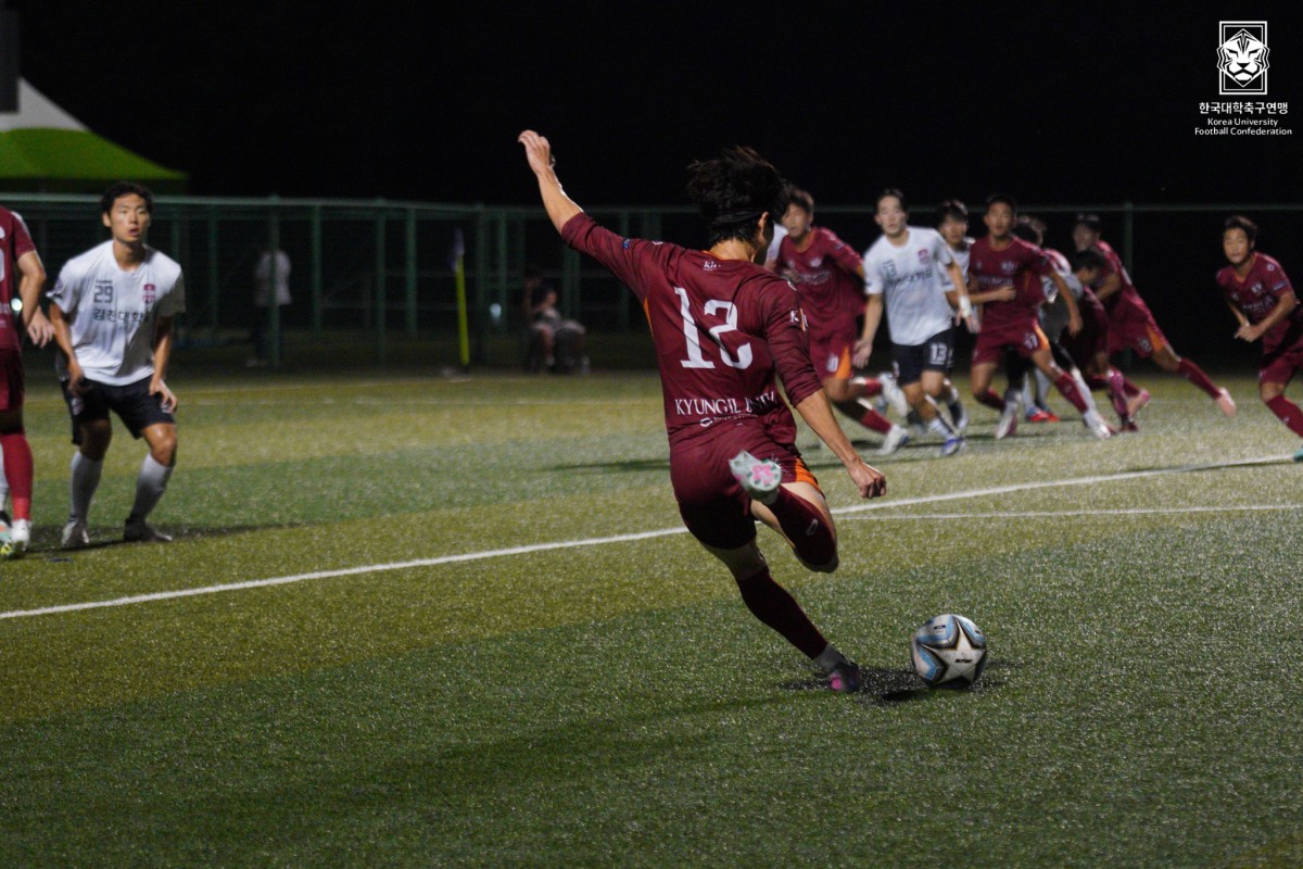 제20회 1,2학년대학축구연맹전 황가람기 16강 김천대-경일대 11