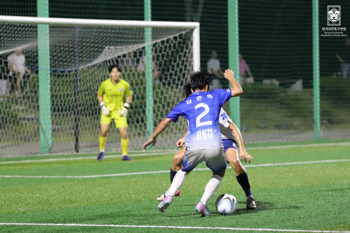 제20회 1,2학년대학축구연맹전 황가람기 16강 단국대-장안대 9