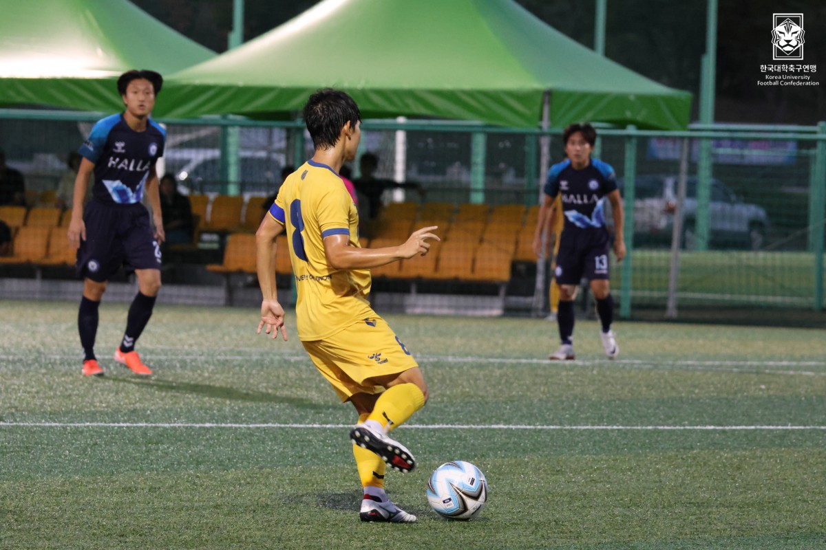 제20회 1,2학년대학축구연맹전 죽죽장군기 8강 한라대-수원대 9