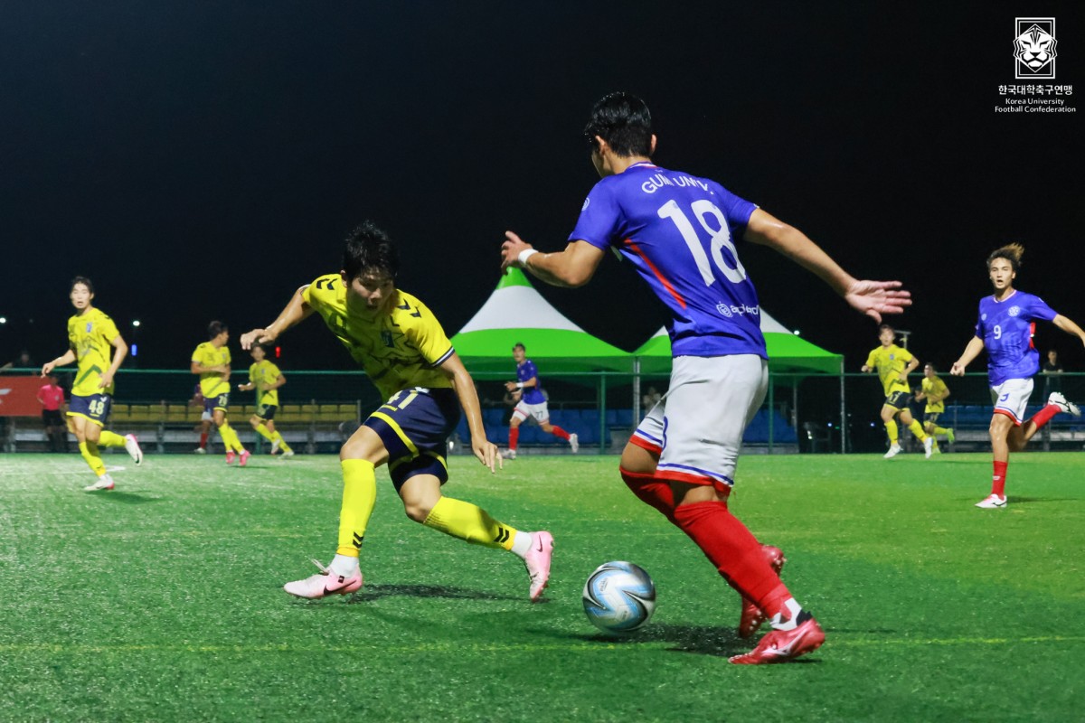 제20회 1,2학년대학축구연맹전 황가람기 8강 구미대-전주대 10