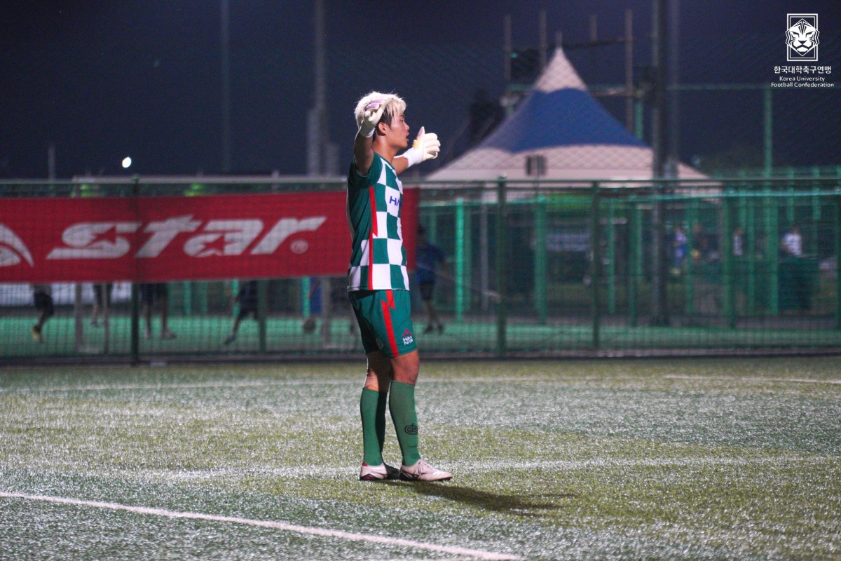 제20회 1,2학년대학축구연맹전 죽죽장군기 준결승 한남대-한라대 12