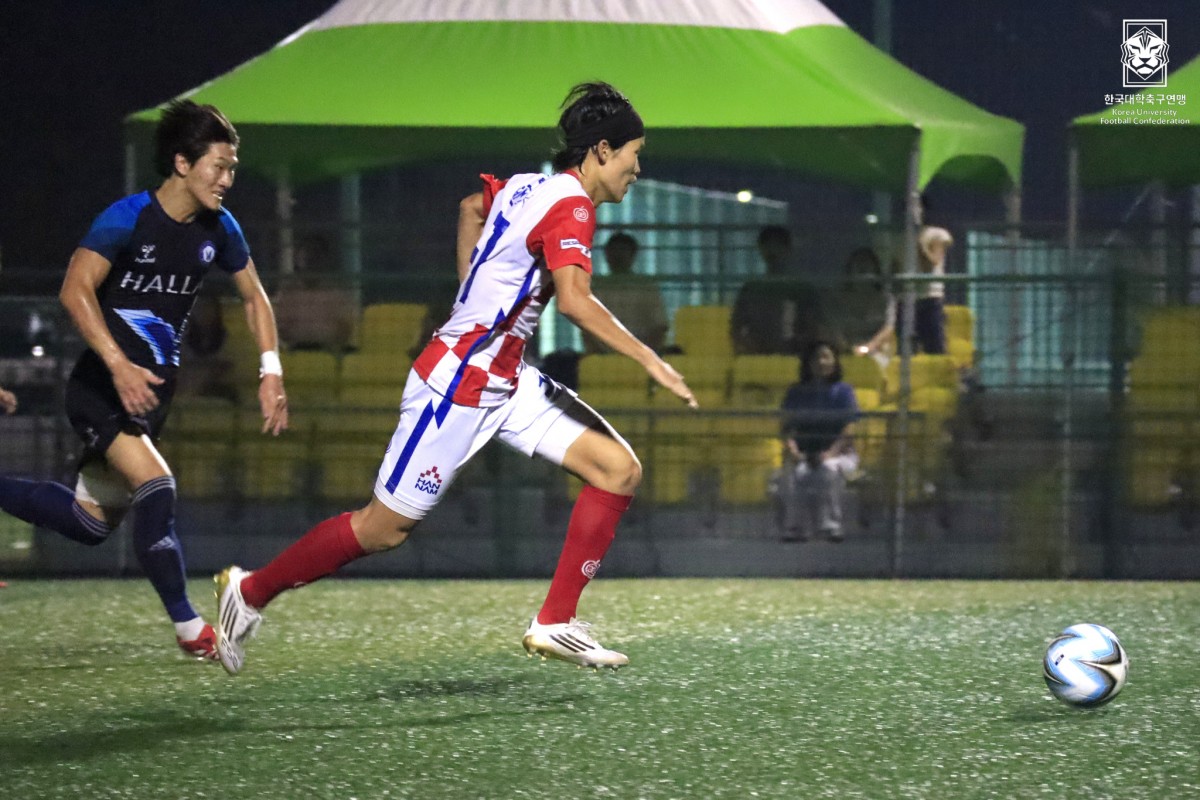 제20회 1,2학년대학축구연맹전 죽죽장군기 준결승 한남대-한라대 19