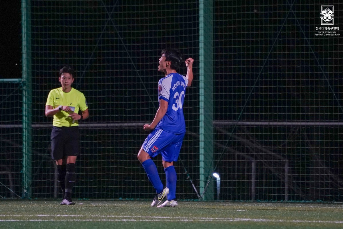 제20회 1,2학년대학축구연맹전 죽죽장군기 준결승 순복음총회-호남대 9