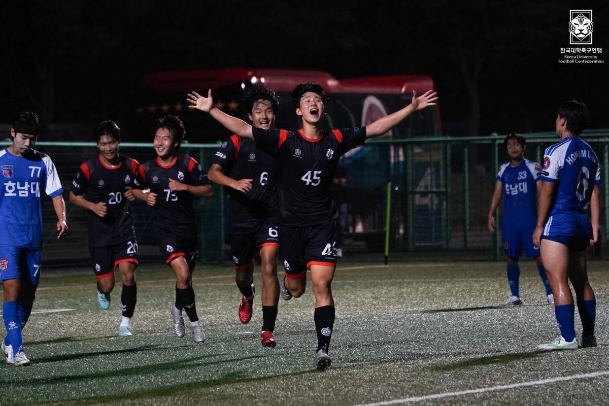 제20회 1,2학년대학축구연맹전 죽죽장군기 준결승 순복음총회-호남대 13
