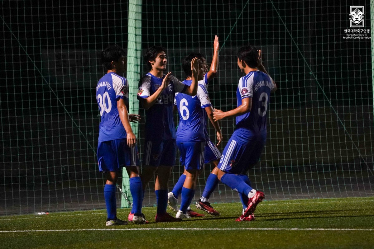 제20회 1,2학년대학축구연맹전 죽죽장군기 준결승 순복음총회-호남대 17