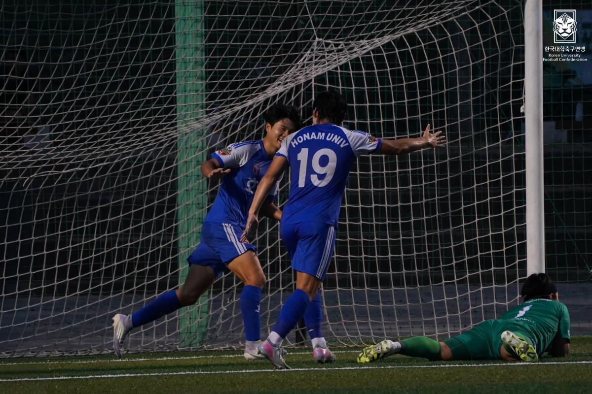 제20회 1,2학년대학축구연맹전 죽죽장군기 준결승 순복음총회-호남대 19