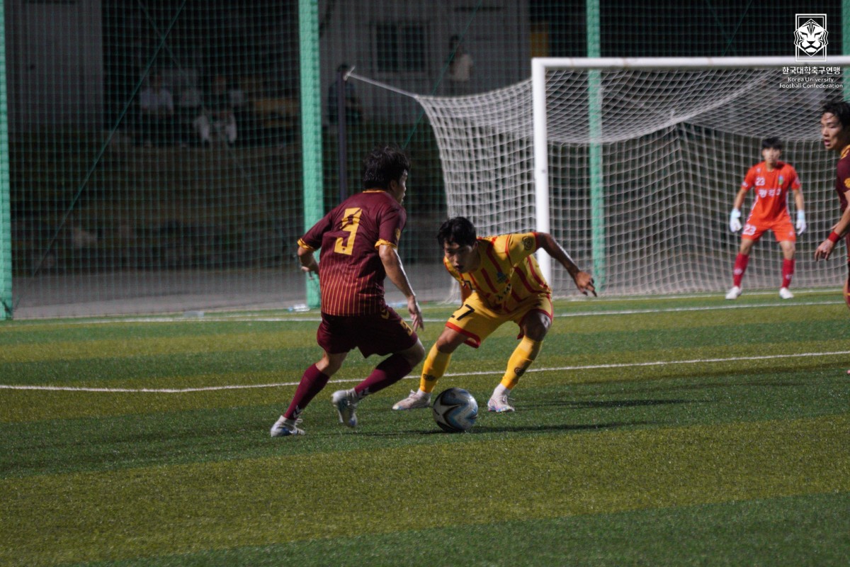 제20회 1,2학년대학축구연맹전 황가람기 준결승 광주대-경희대 9