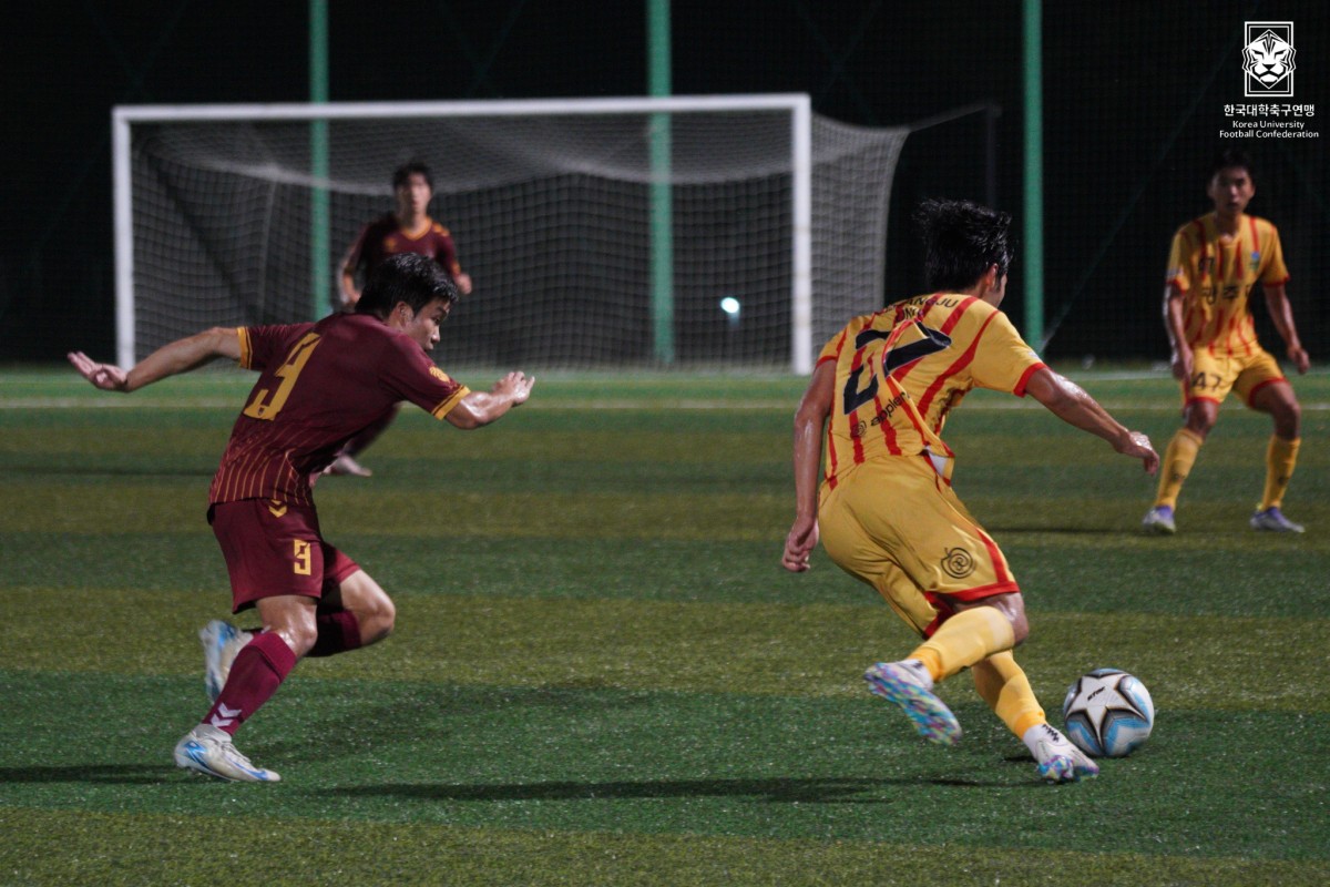 제20회 1,2학년대학축구연맹전 황가람기 준결승 광주대-경희대 10