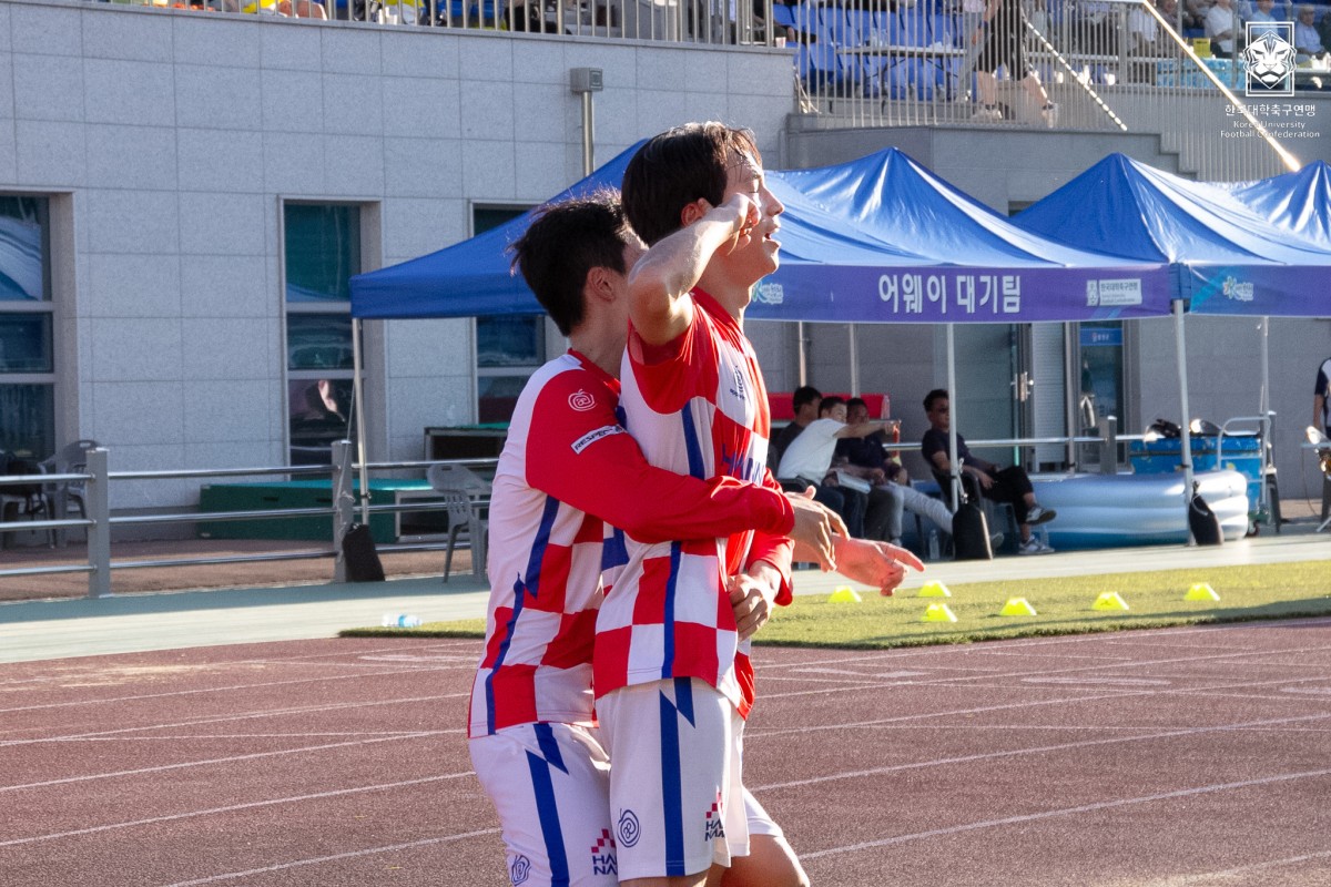 제20회 1,2학년대학축구연맹전 죽죽장군기 결승 한남대-호남대 13