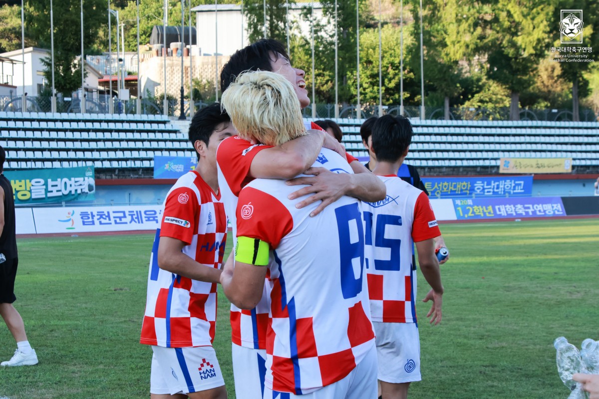 제20회 1,2학년대학축구연맹전 죽죽장군기 결승 한남대-호남대 15