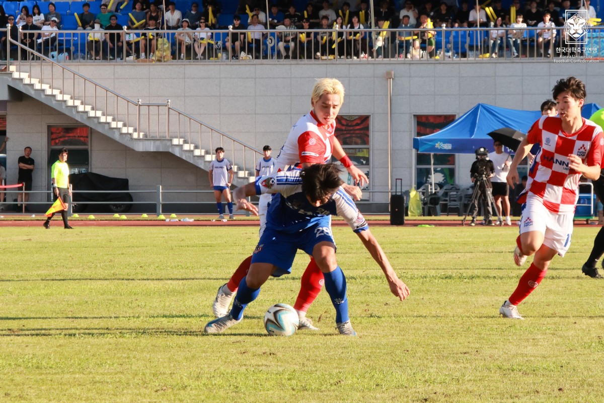 제20회 1,2학년대학축구연맹전 죽죽장군기 결승 한남대-호남대 16