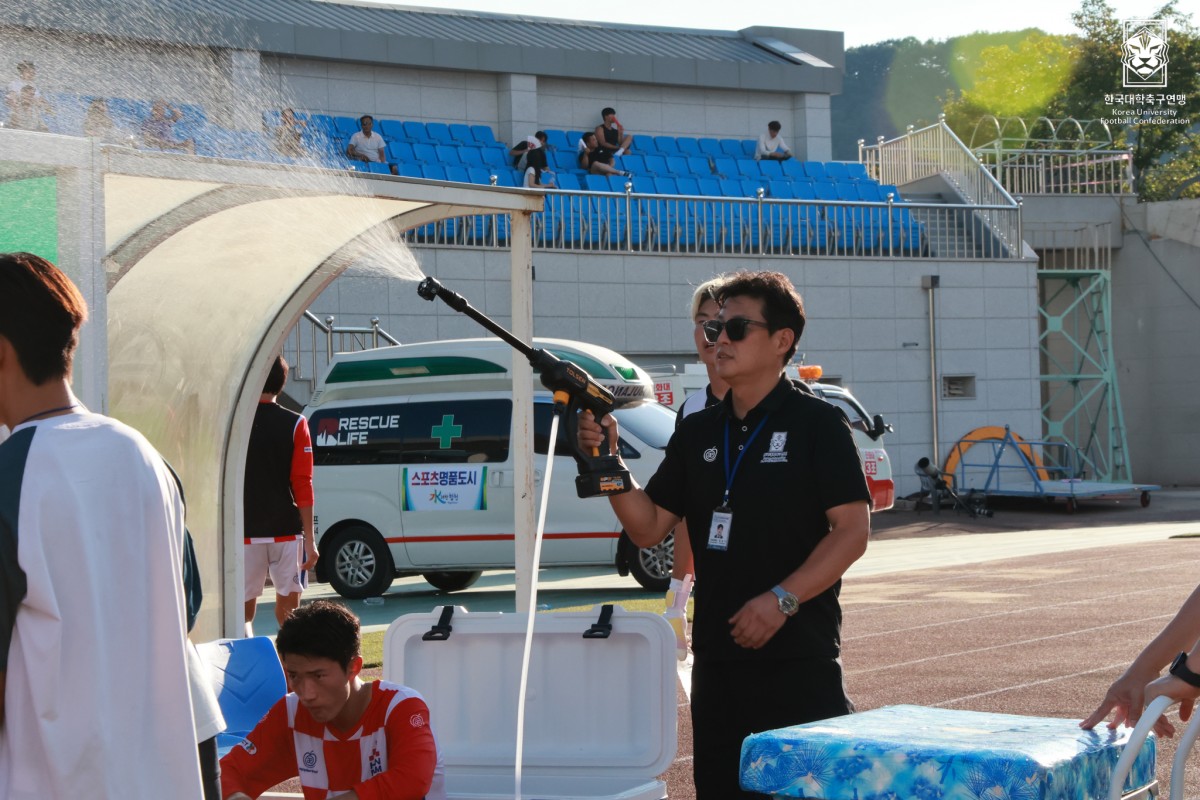 제20회 1,2학년대학축구연맹전 죽죽장군기 결승 한남대-호남대 17
