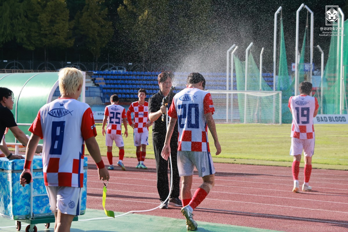 제20회 1,2학년대학축구연맹전 죽죽장군기 결승 한남대-호남대 25