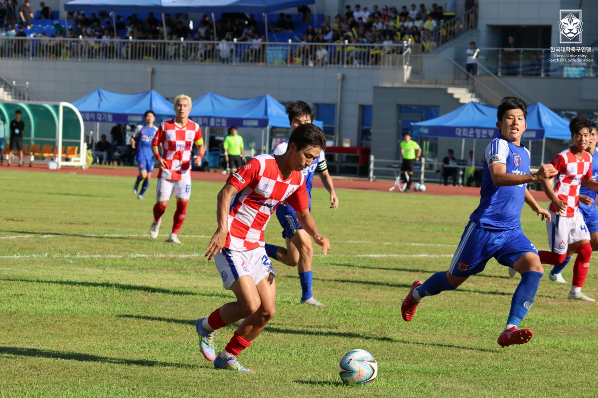 제20회 1,2학년대학축구연맹전 죽죽장군기 결승 한남대-호남대 27