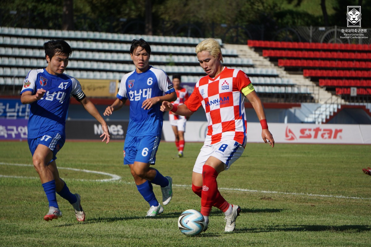 제20회 1,2학년대학축구연맹전 죽죽장군기 결승 한남대-호남대 29