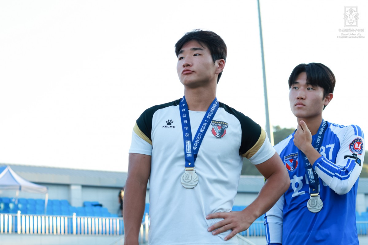 제20회 1,2학년대학축구연맹전 죽죽장군기 결승 한남대-호남대 42