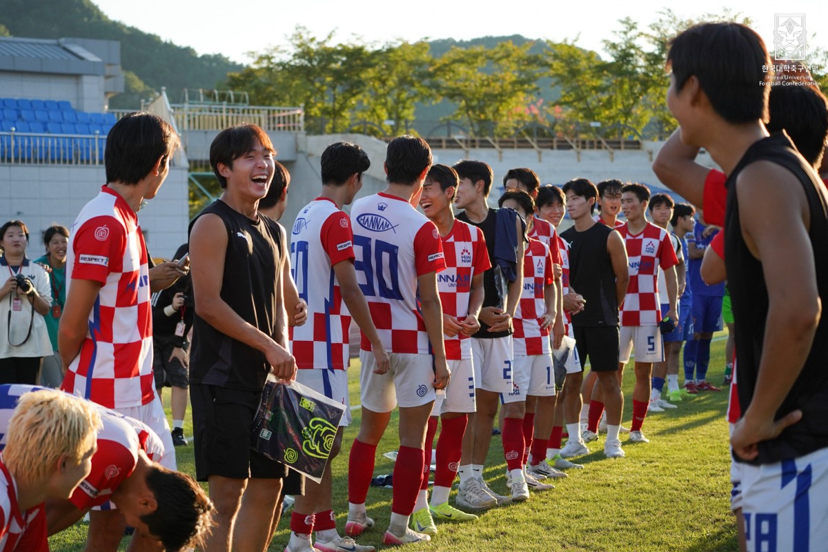 제20회 1,2학년대학축구연맹전 죽죽장군기 결승 한남대-호남대 44