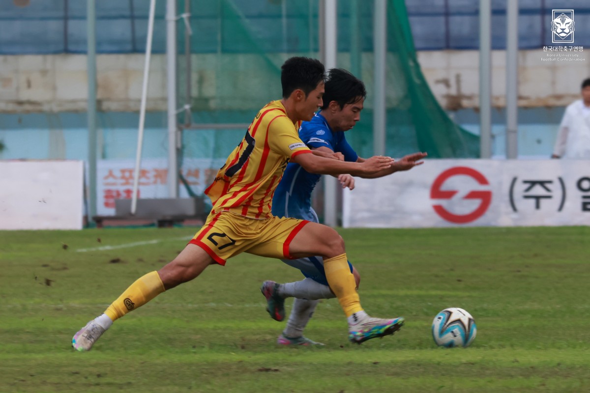 제20회 1,2학년대학축구연맹전 황가람기 결승 광주대-단국대 11