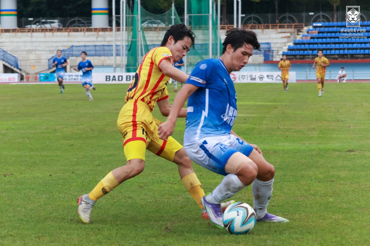 제20회 1,2학년대학축구연맹전 황가람기 결승 광주대-단국대 12